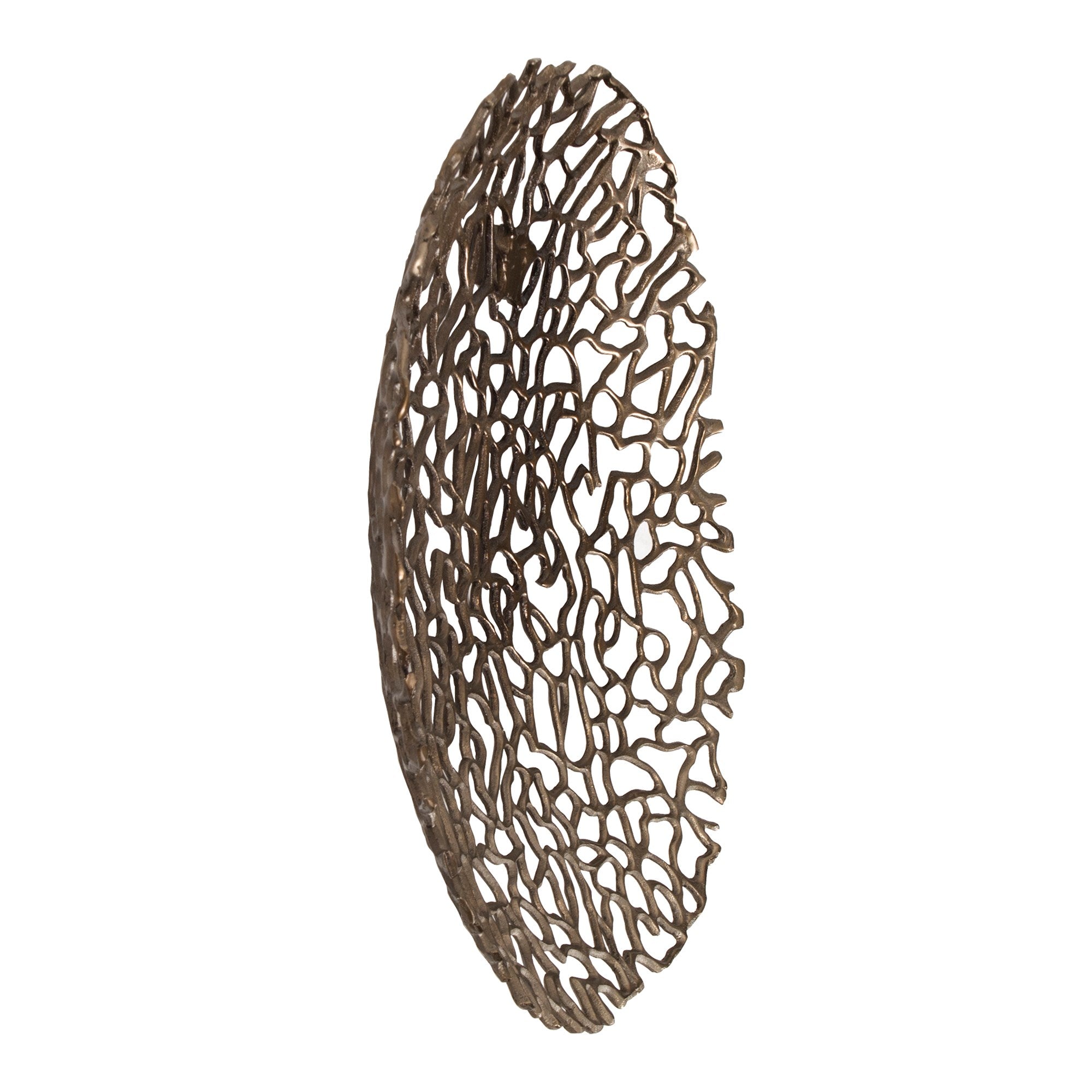 Open Work Bronze Wall Decor