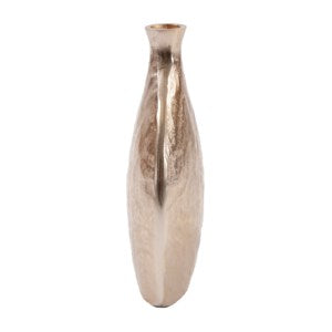 Hammered Organic Gold Aluminum Bottle, Small