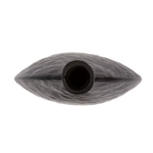 Hammered Organic Ebony Aluminum Bottle, Large