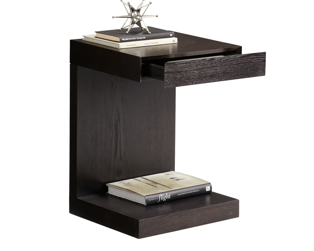 Bachelor End Table - Espresso