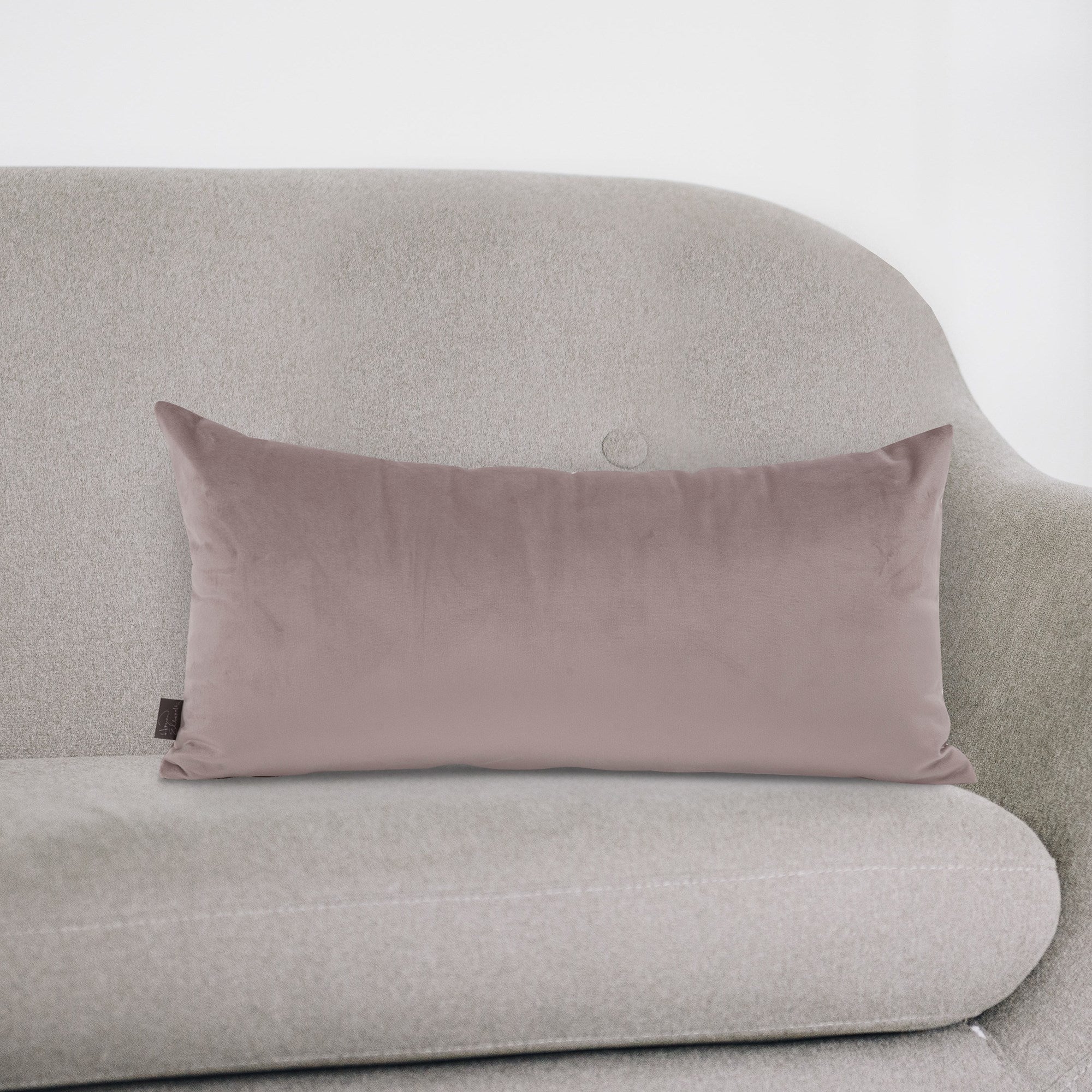Bella Ash Kidney Down Pillow- 11" x 22"