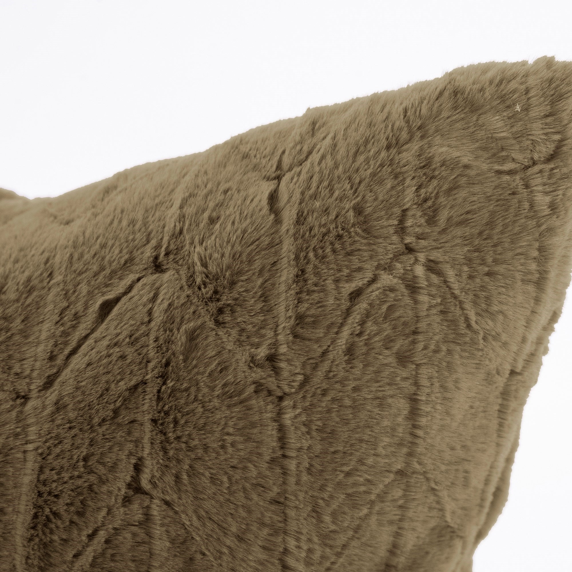Angora Moss Kidney Pillow- 11" x 22"