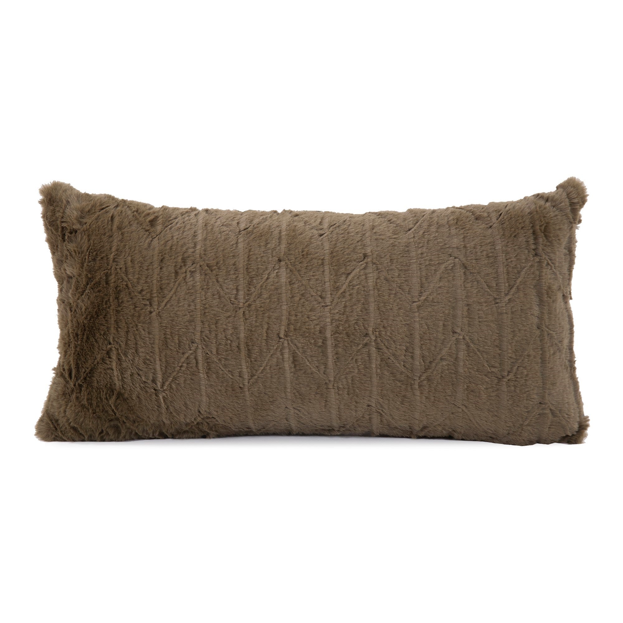 Angora Moss Kidney Pillow- 11" x 22"