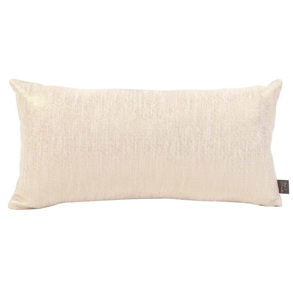 Glam Snow Kidney Pillow- 11" x 22"