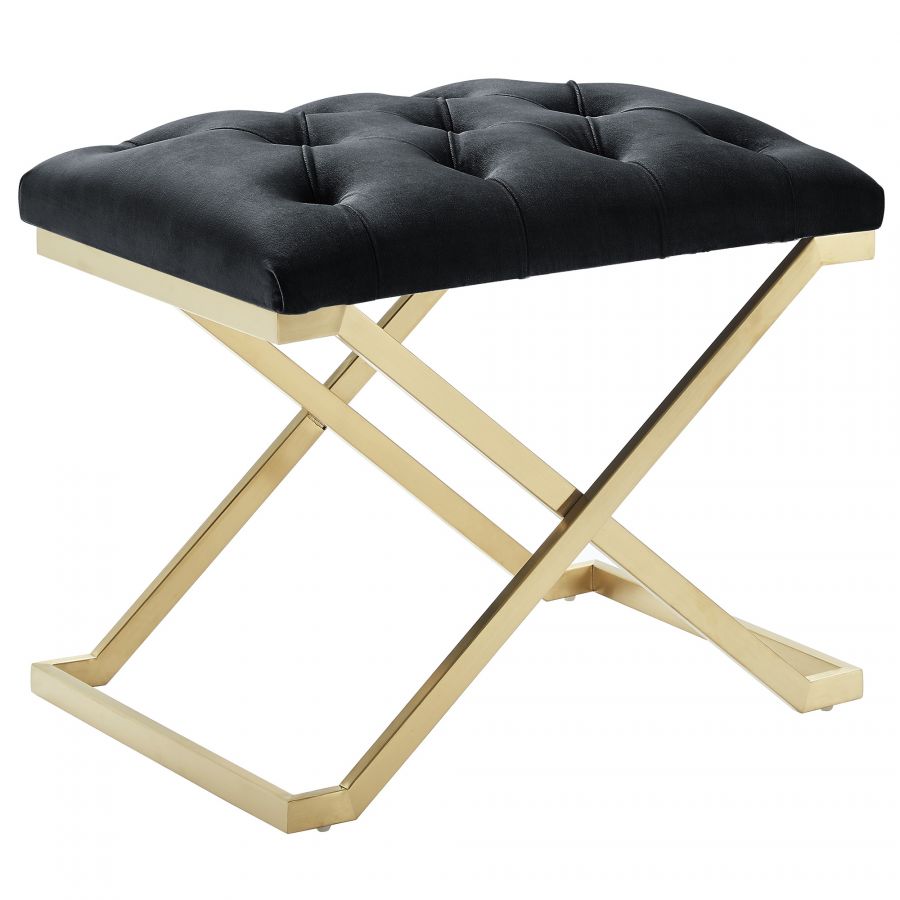 Rada Black - Gold Bench