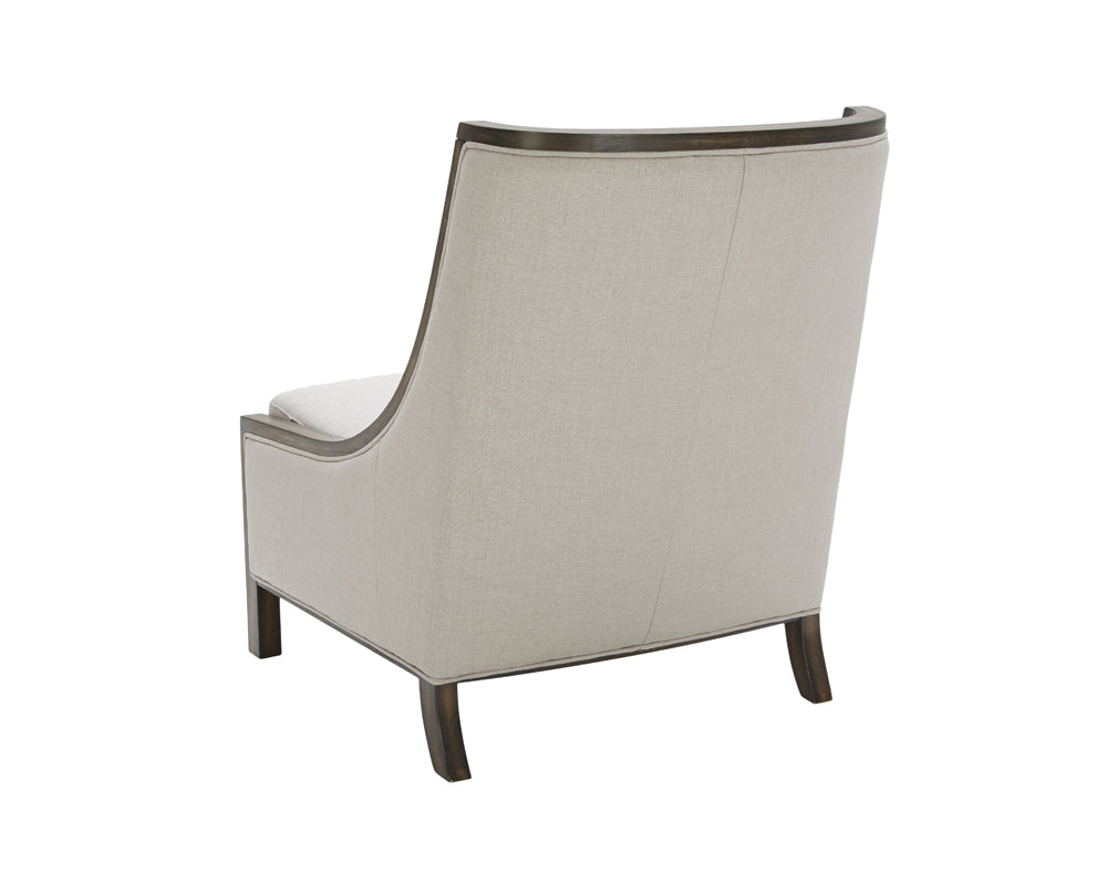 Massimo Lounge Chair - Linen