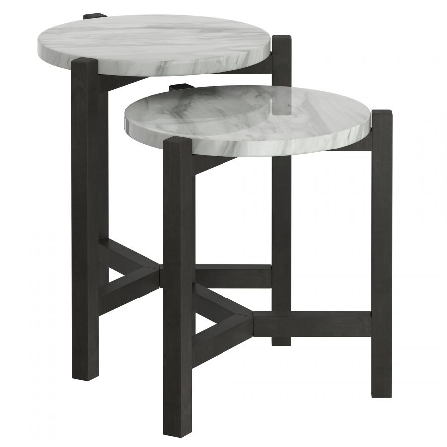 Pascal Grey Accent Table