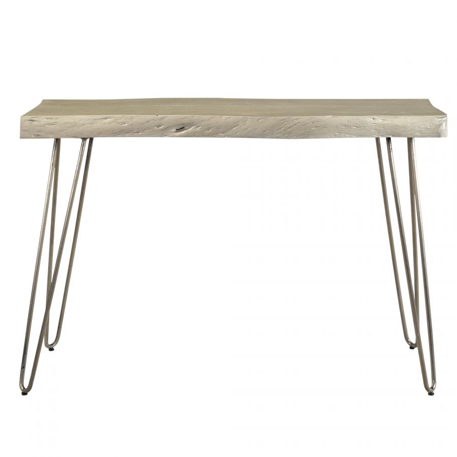 Nila Light Grey Console Table/desk