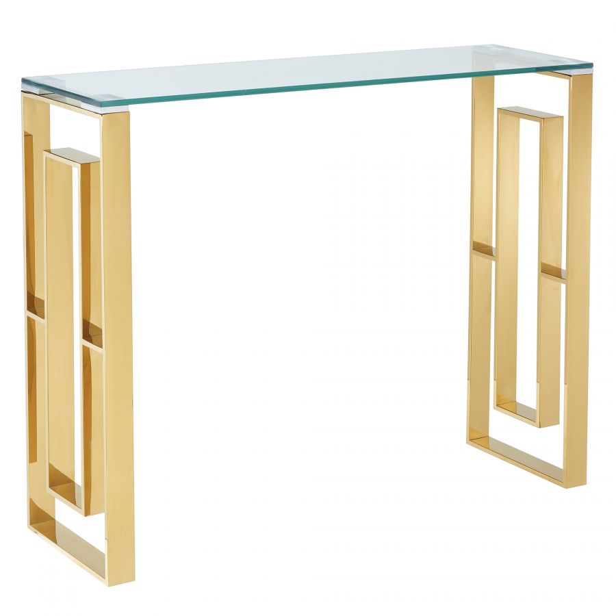 Eros Gold Console/Desk