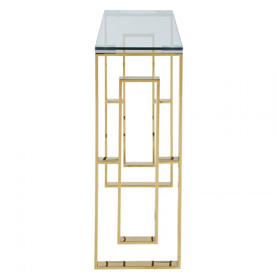 Eros Gold Console/Desk