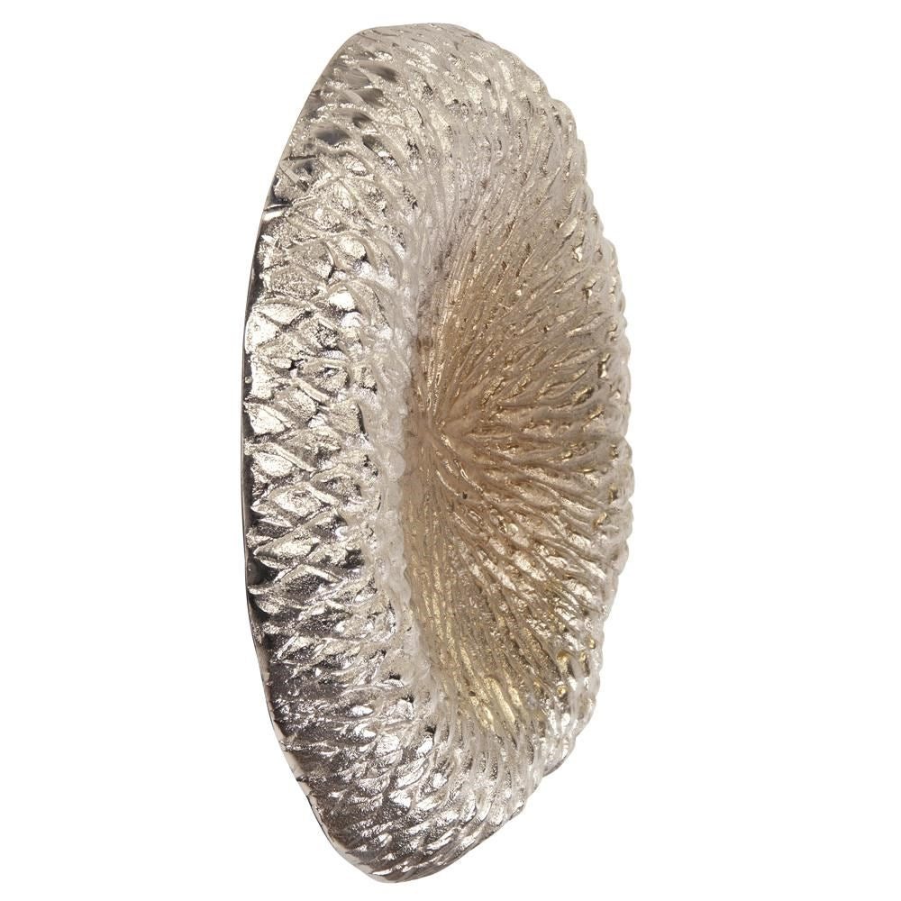 Champagne Aluminum Tray / Wall Decor - Small