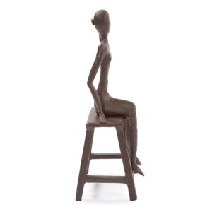 Sitting Beauty Aluminium Sculpture