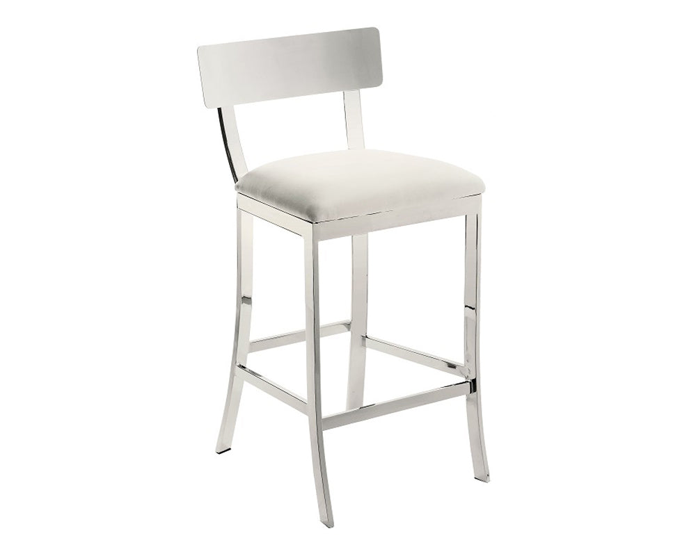 Maiden Counter Stool - White