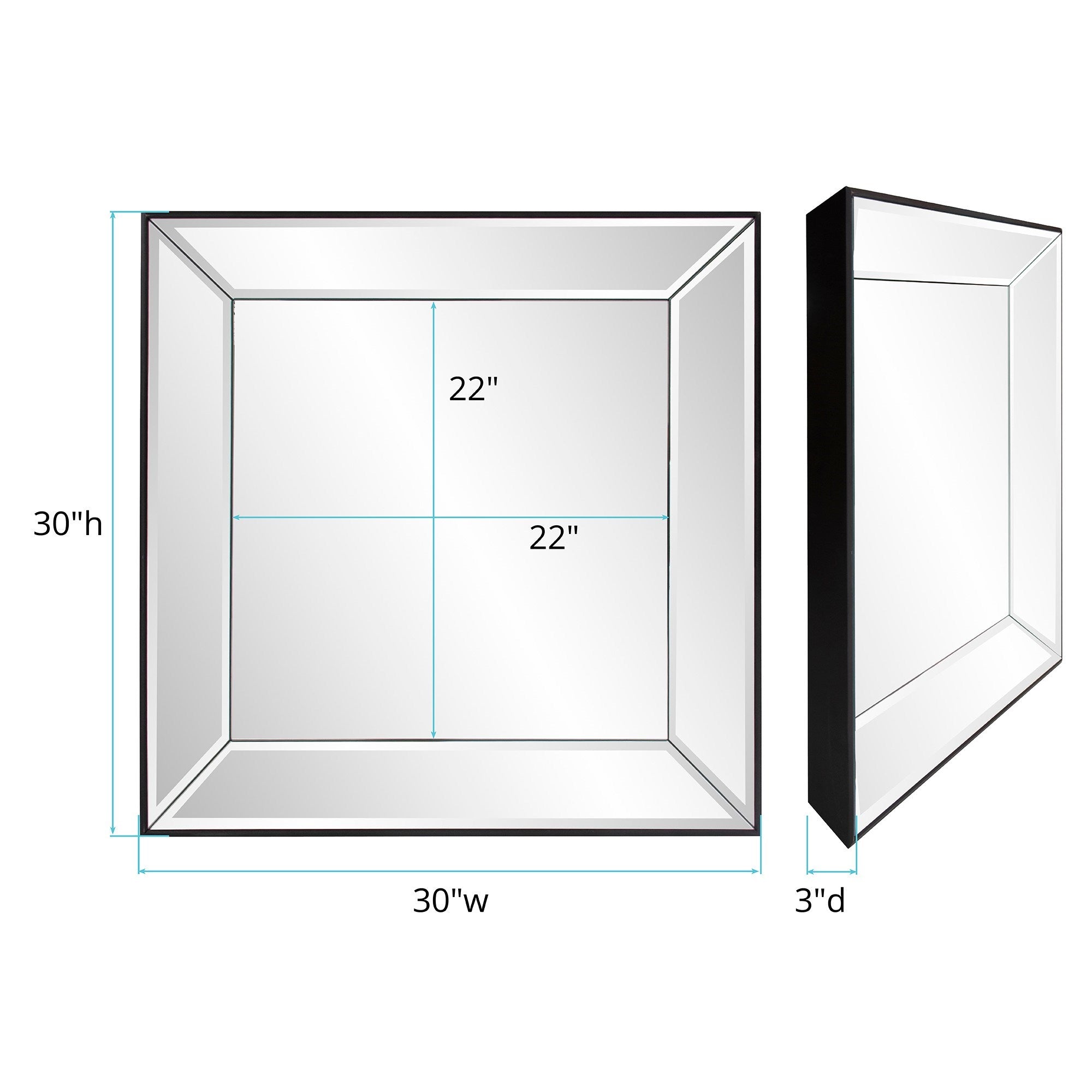 Vogue Square Mirror