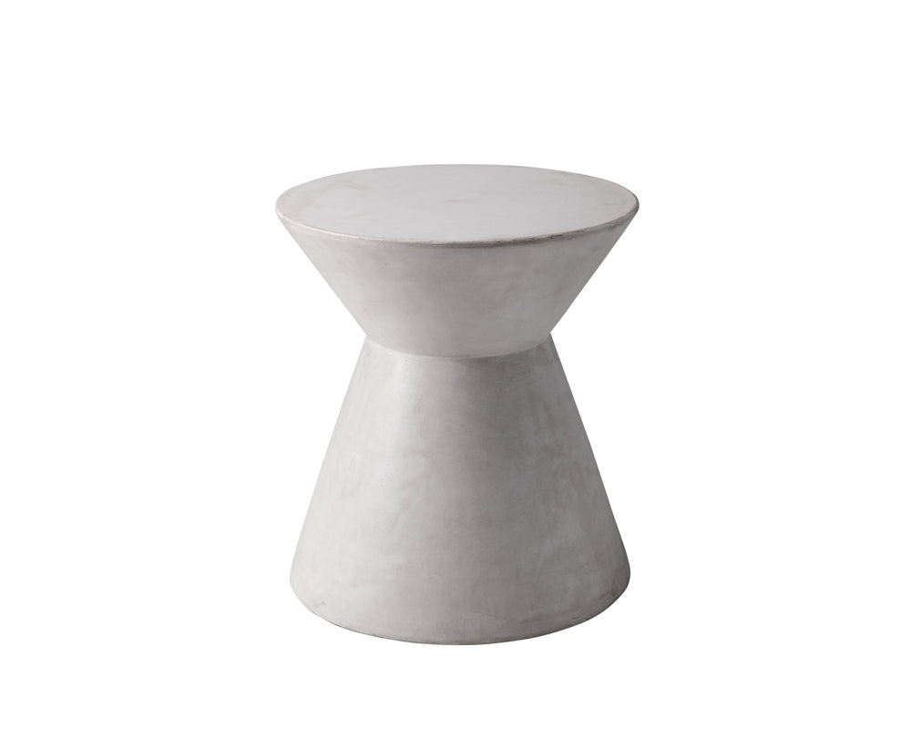 Astley End Table - White