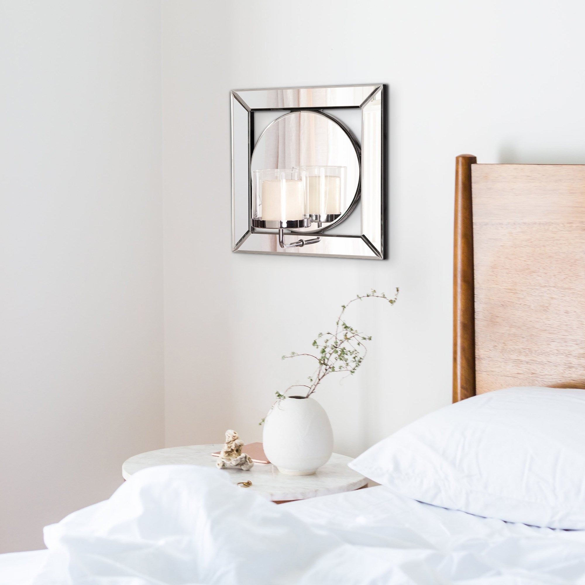 Lula Mirror with Candle Holder