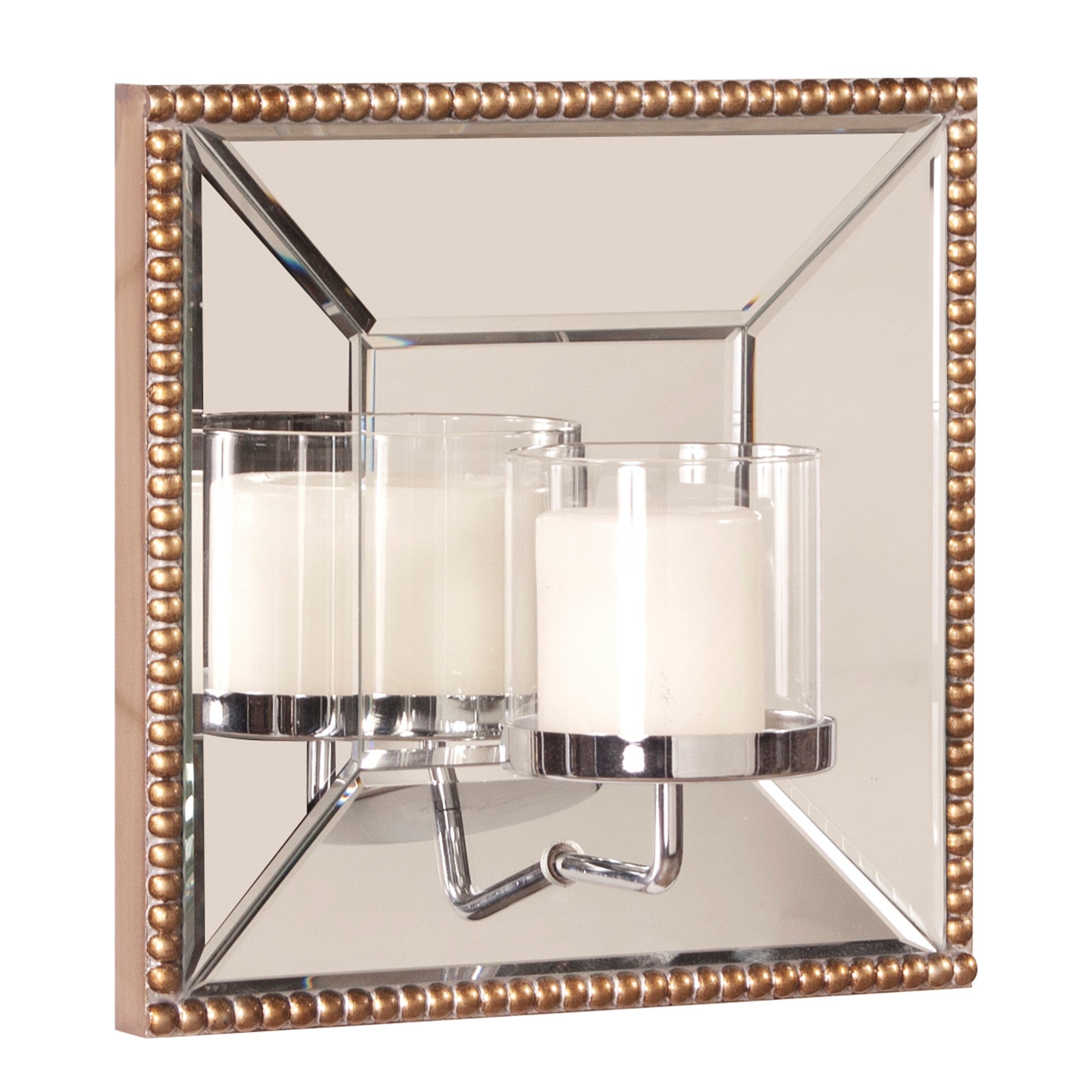 Lydia Mirror with Candle Holder