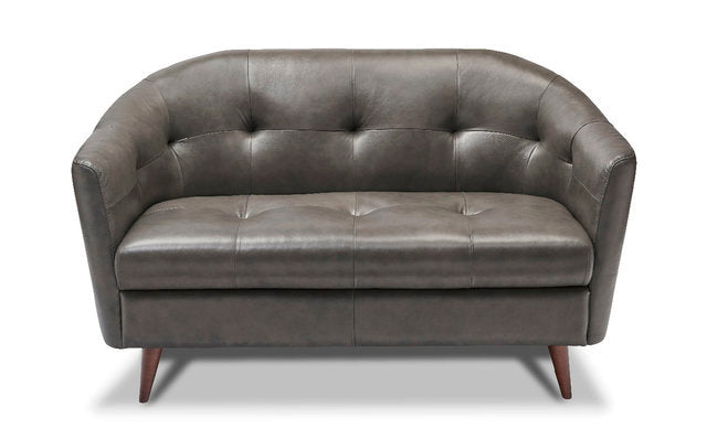 Andros Leather Loveseat