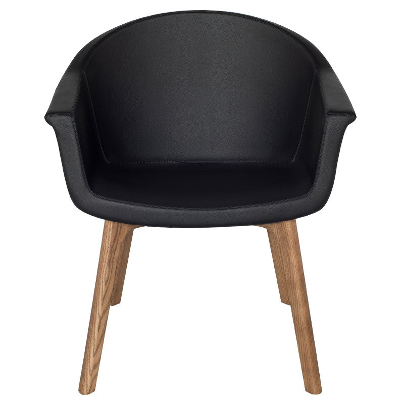 Vitale Black-Light Walnut Dining Chair