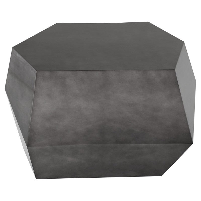 Gio Pewter Lacquered Coffee Table