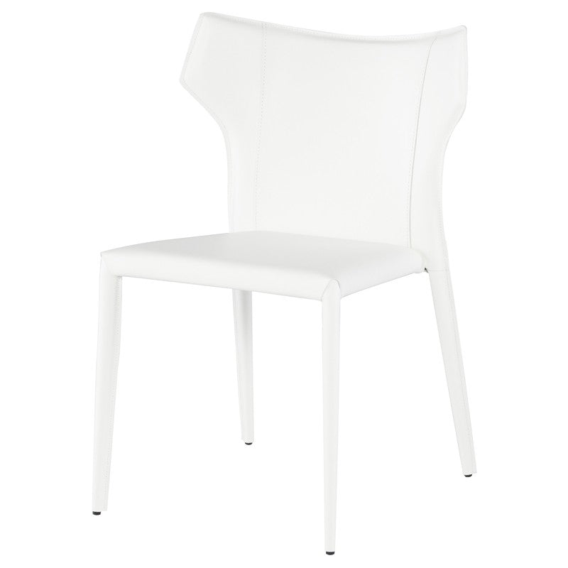 Wayne All White Dining Chair