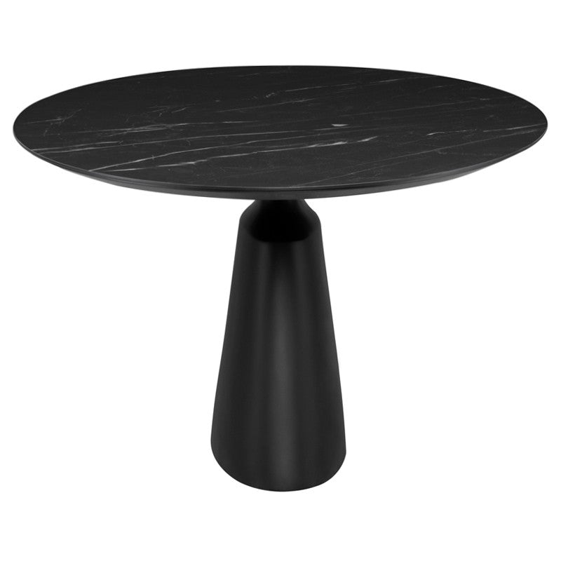 Taji 79" Black Ceramic Dining Table