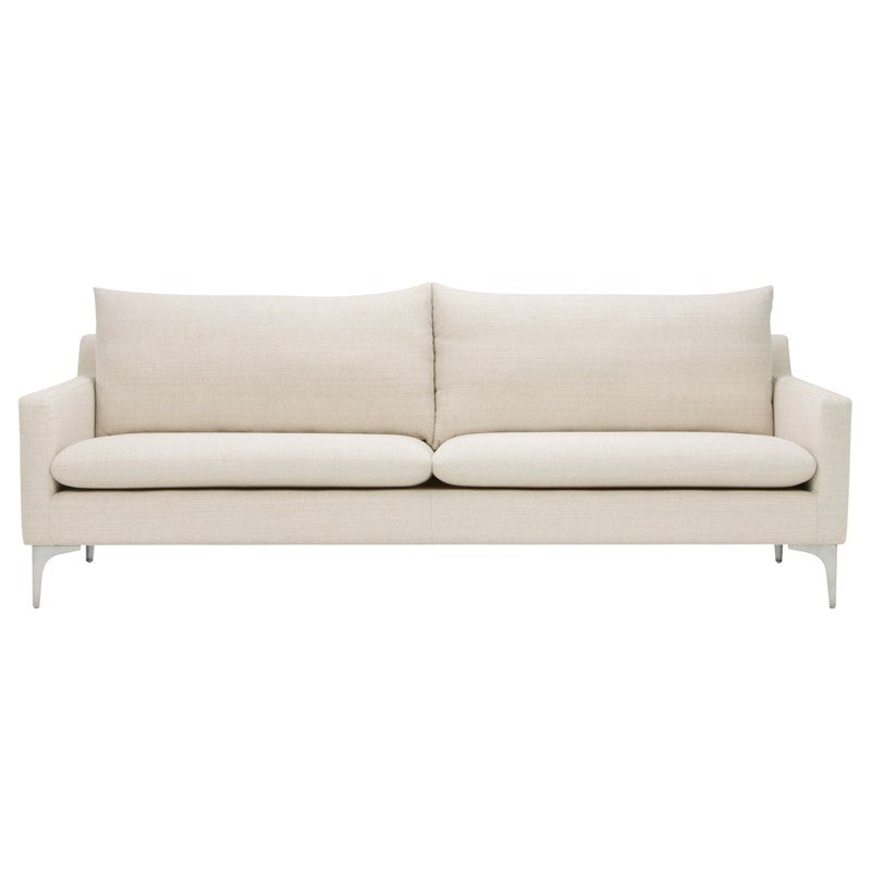 Anders Sand - Brushed Stainless Steel Sofa