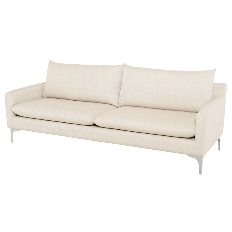 Anders Sand - Brushed Stainless Steel Sofa
