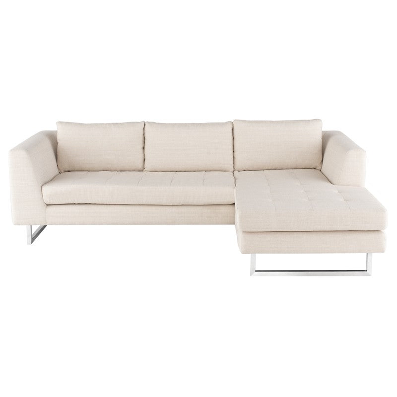 Matthew Sand - Brushed Stainless Steel Sectional