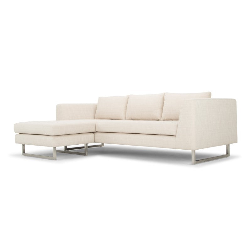 Matthew Sand - Brushed Stainless Steel Sectional