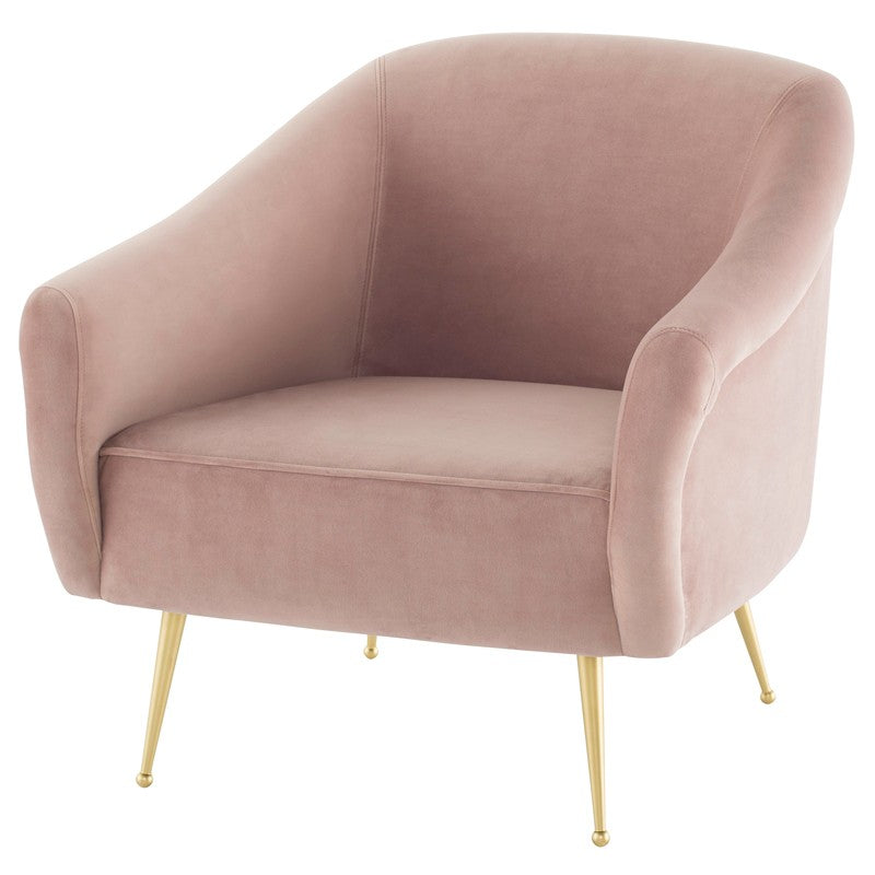 Lucie Blush Occasional Chair