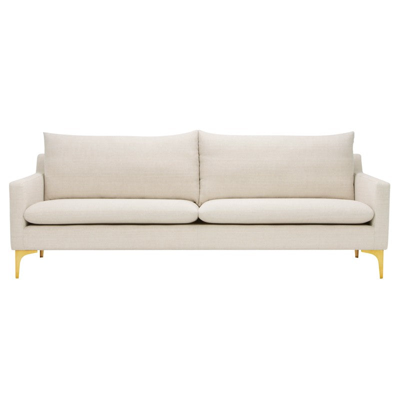 Anders Sand - Brushed Gold Sofa