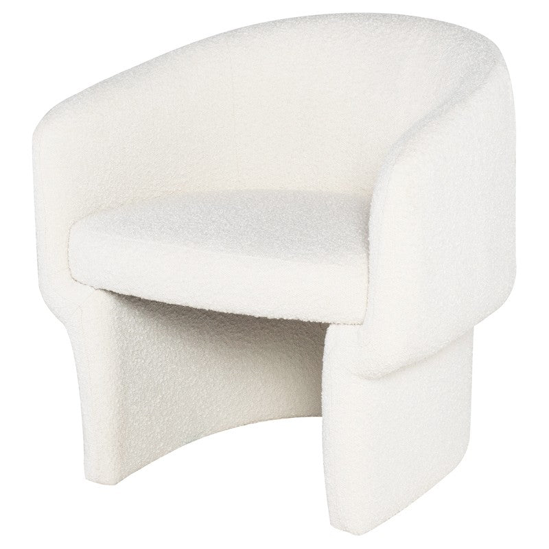 Clementine Buttermilk Boucle Occasional Chair