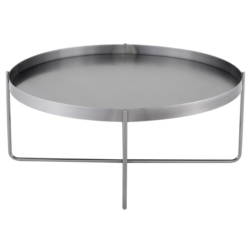 Gaultier Brushed Graphite Coffee Table