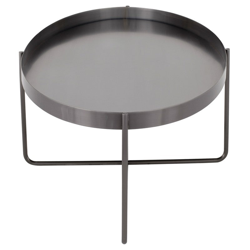 Gaultier Brushed Graphite Coffee Table