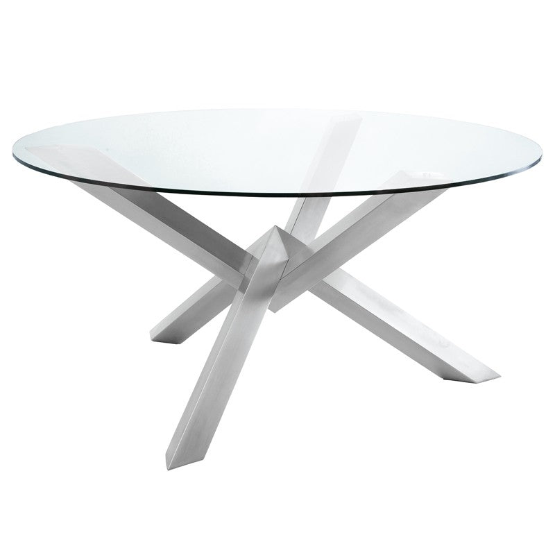 Costa 72" Polished Dining Table