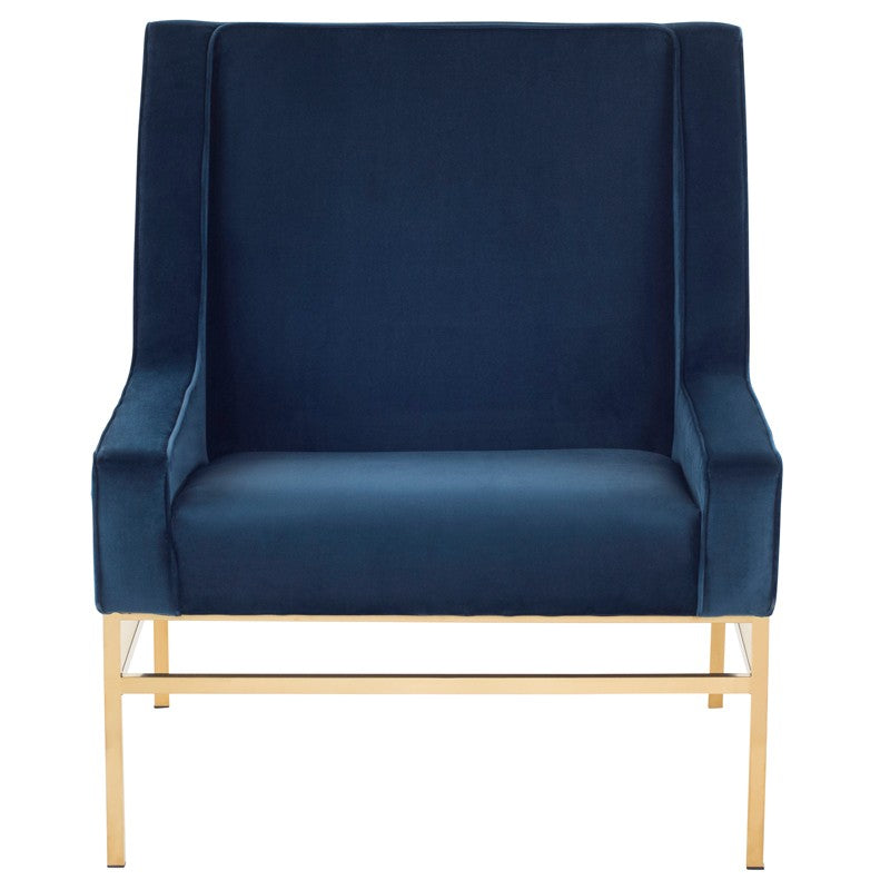 Theodore Peacock-Gold Occasional Chair