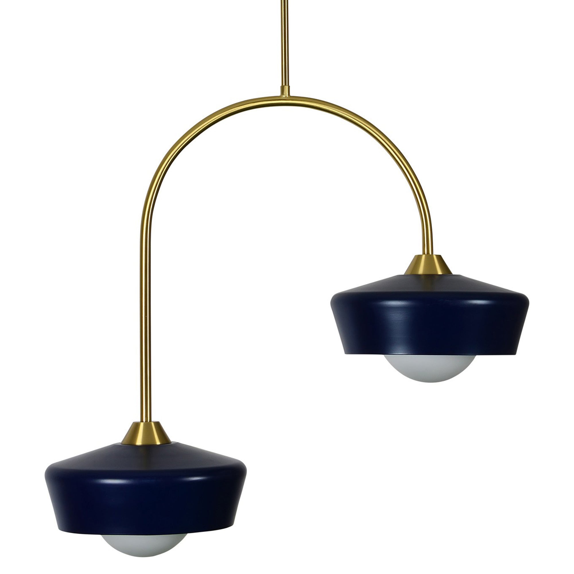 Nevada 27" Iron - Satin Brass Ceiling Light