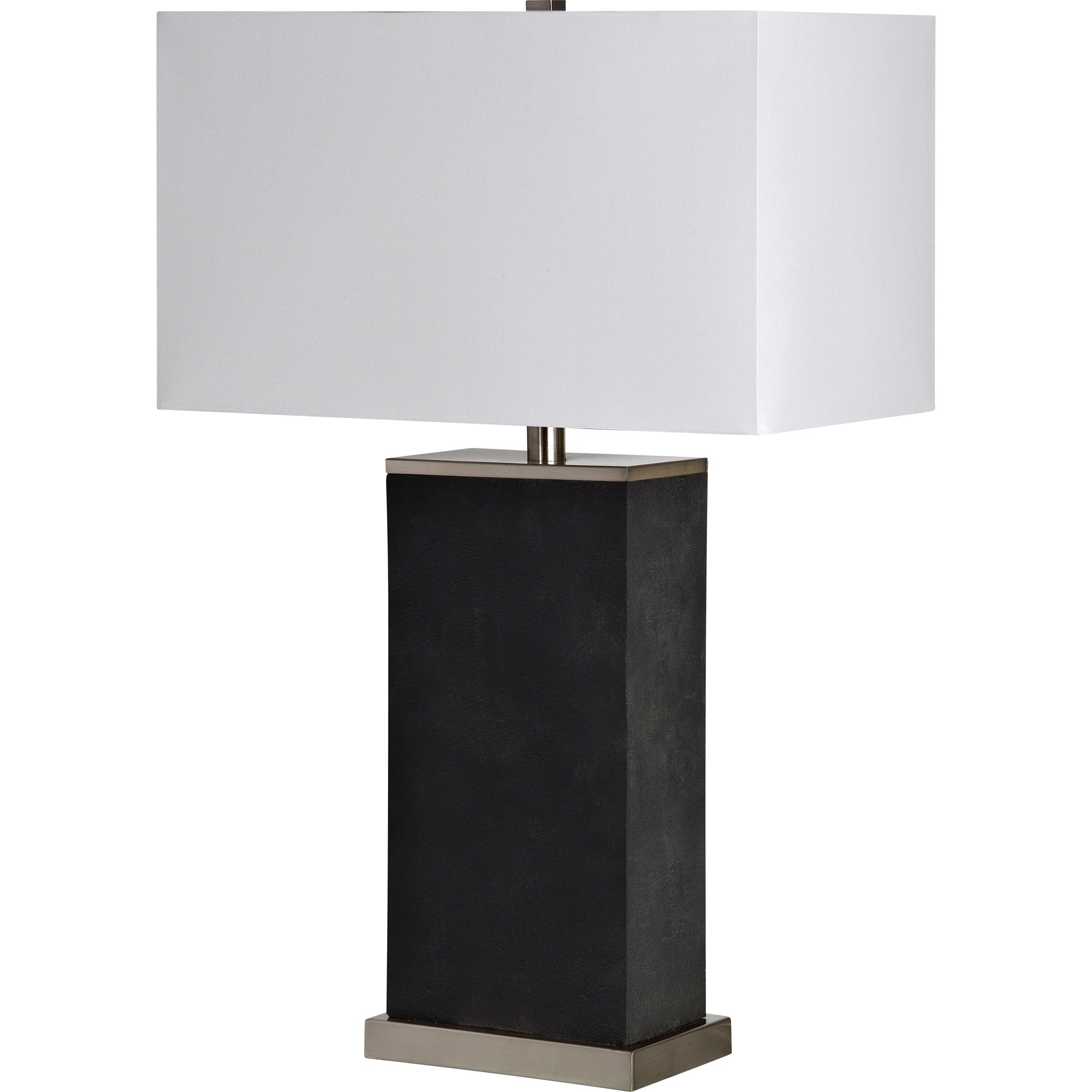 Dulcey 27" Iron - Satin Nickel Table Lamp