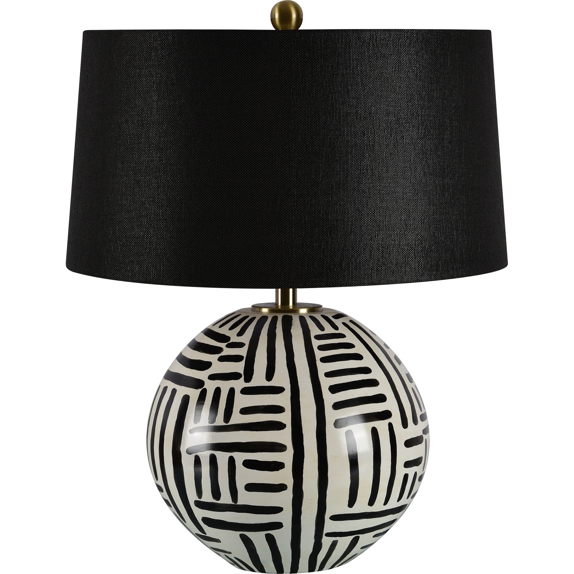 Milka 20" Ceramic - Iron Table Lamp