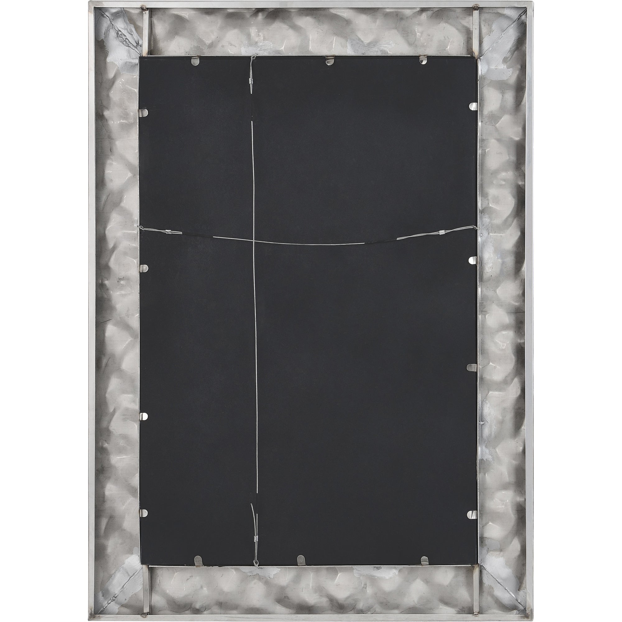 Couture 30" Iron Hammered - Chrome Mirror