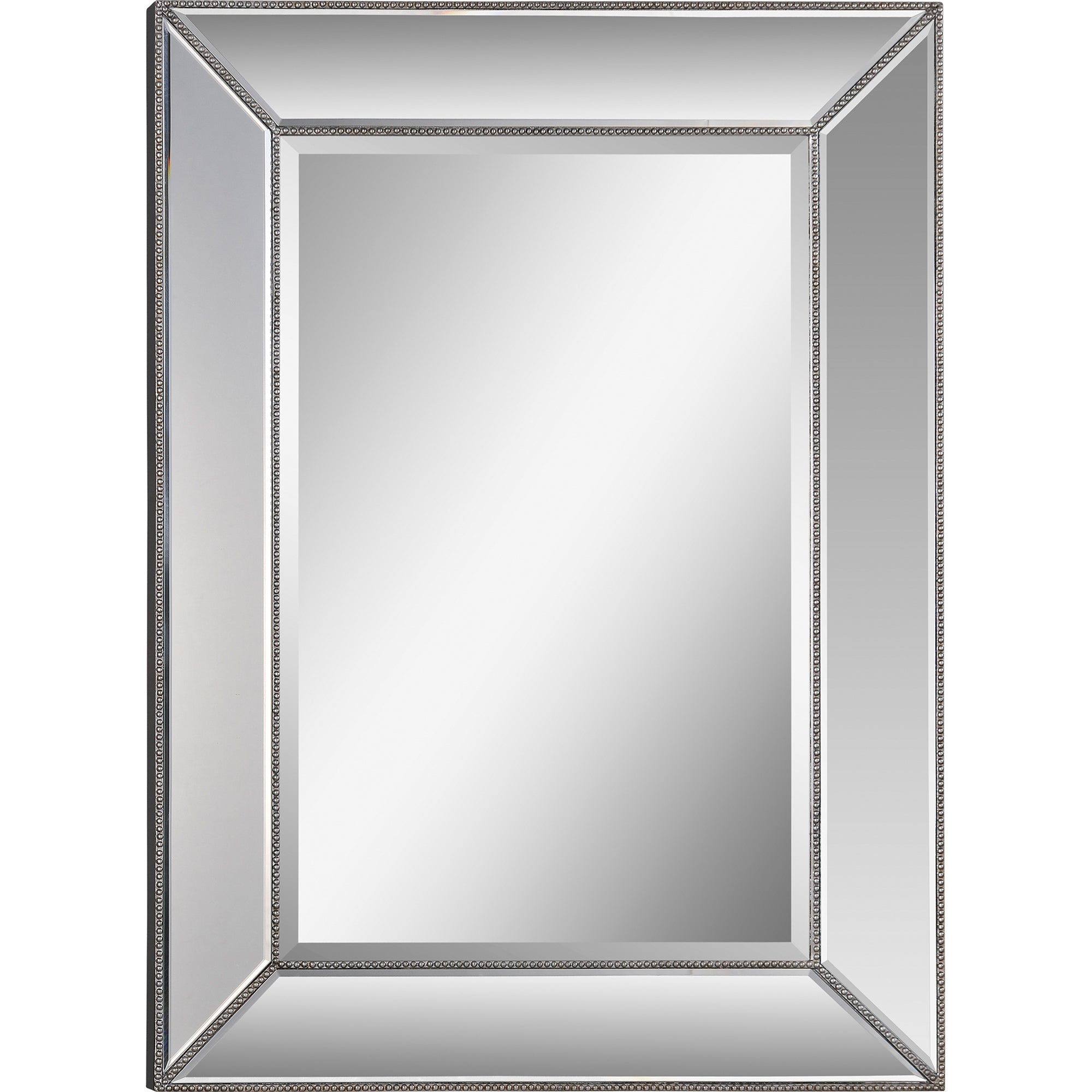 Whitney Beaded 34" Champagne Mirror