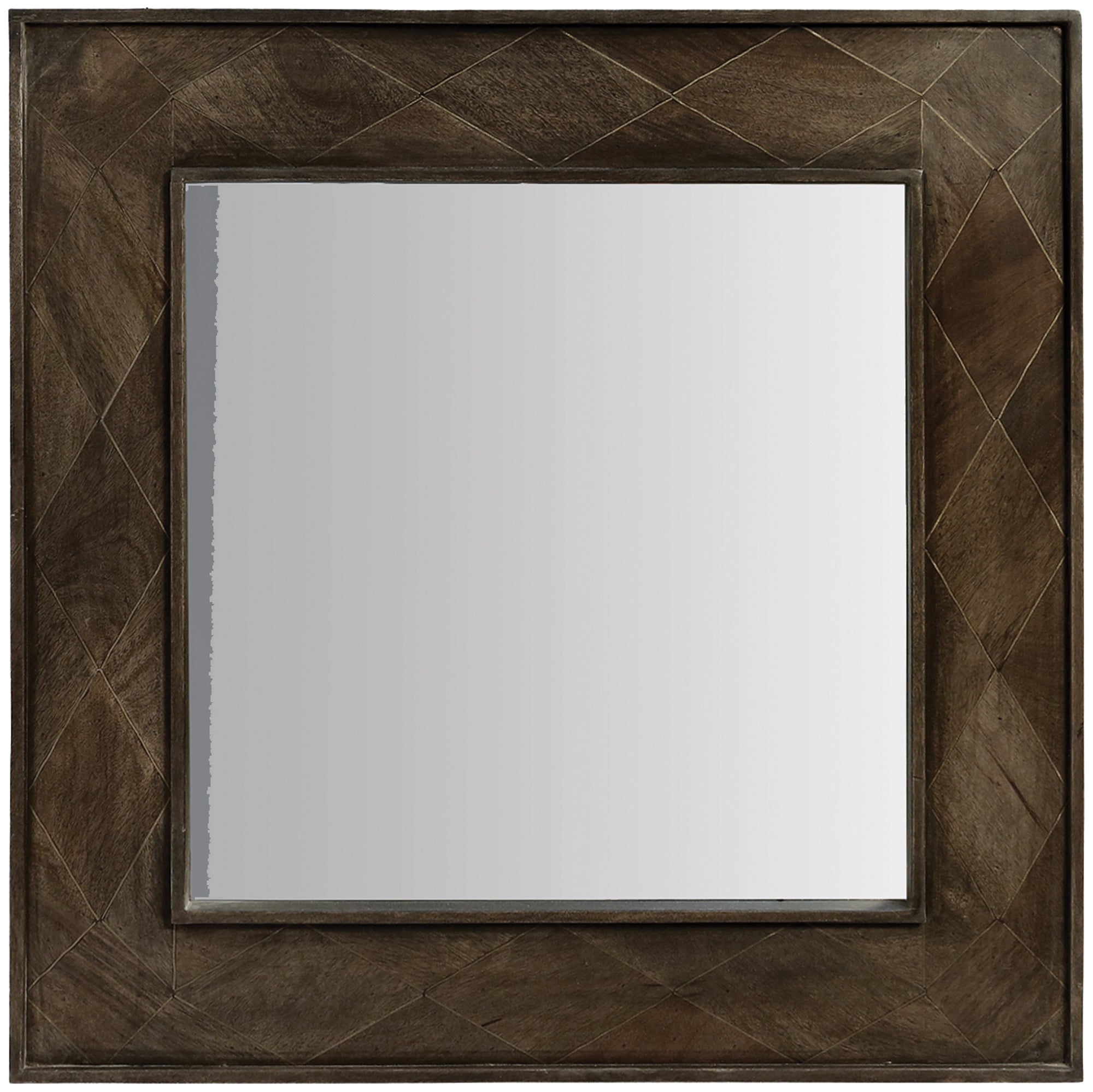 Hilton 30" Wood - Grey Chestnut Mirror