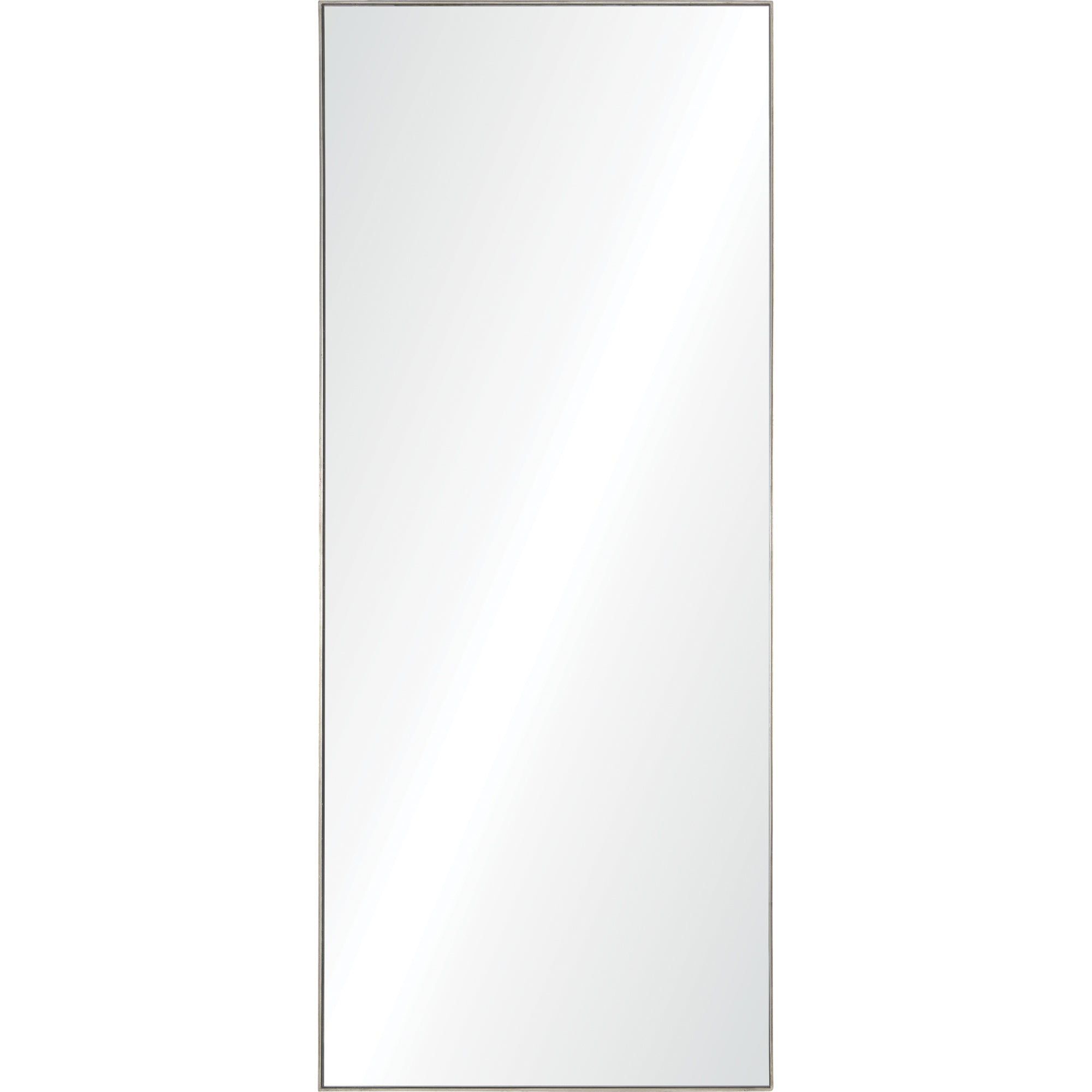 Lupin 30" Iron - Silver Leaf Finish Mirror