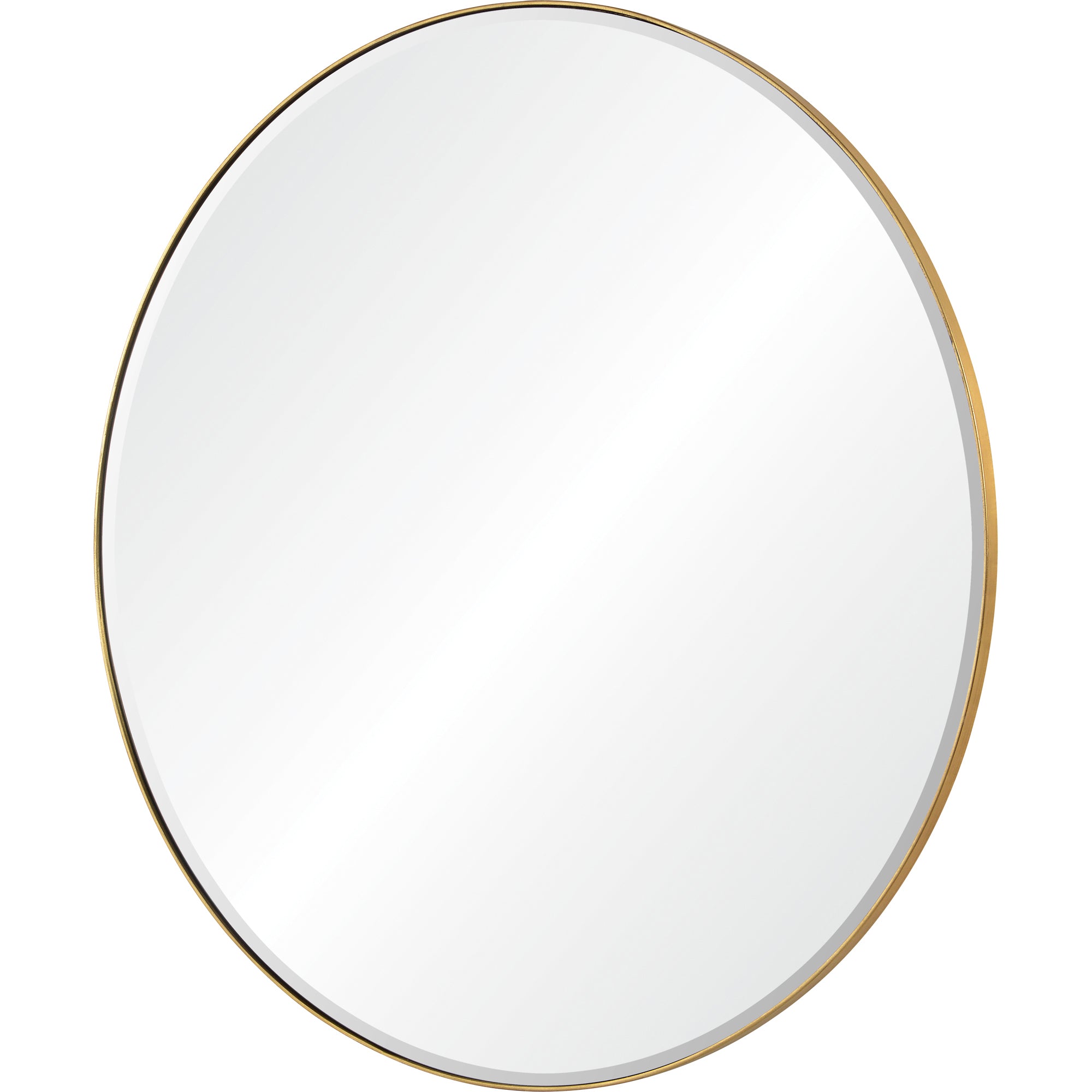 Thallo 48" Iron - Gold Leaf Mirror