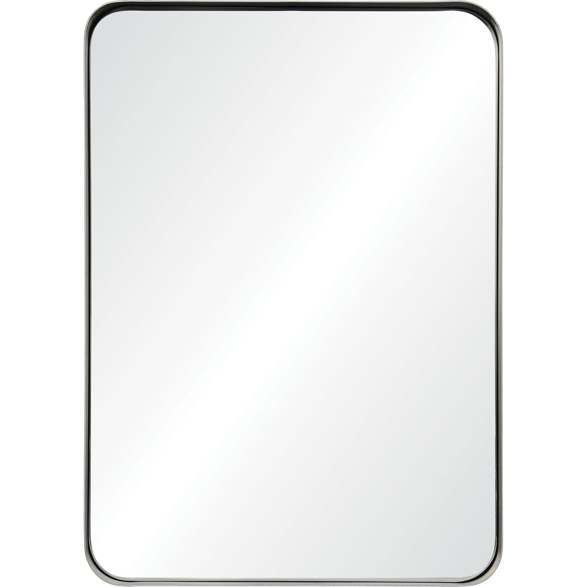 Vered 30" Iron - Silver Leaf Mirror