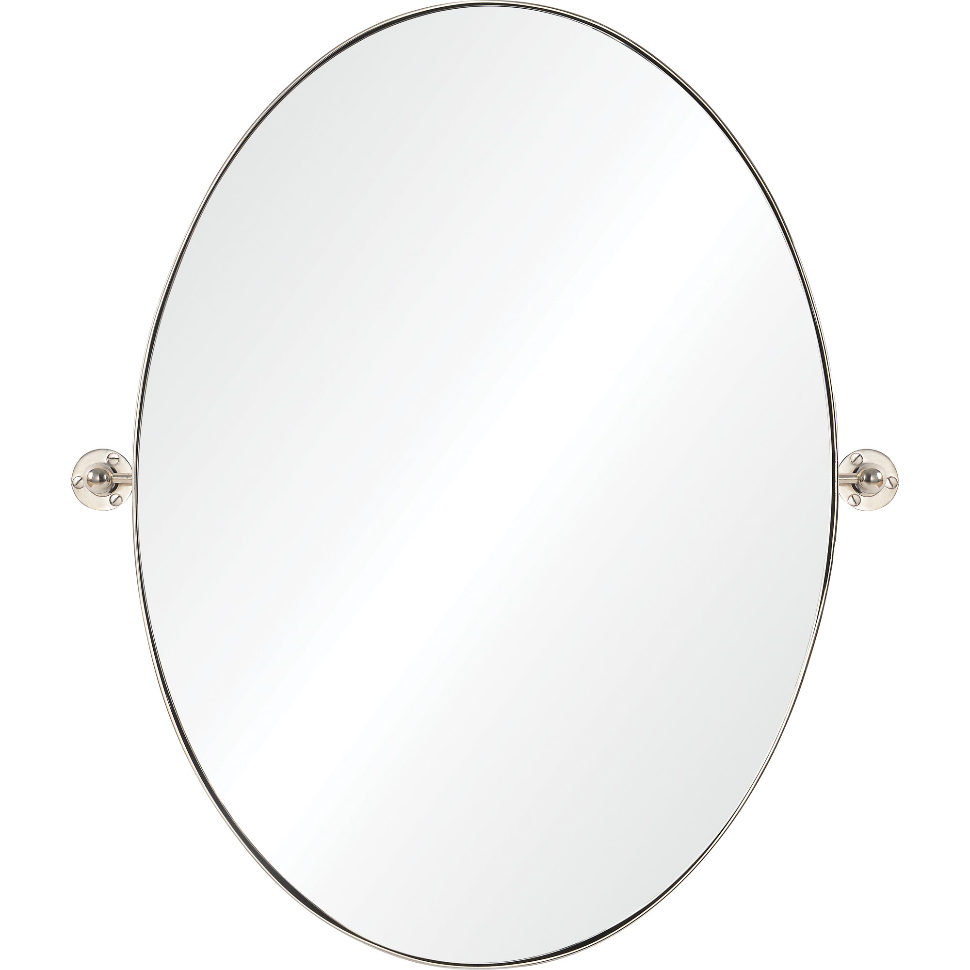 Azalea 26" Iron - Polished Mirror