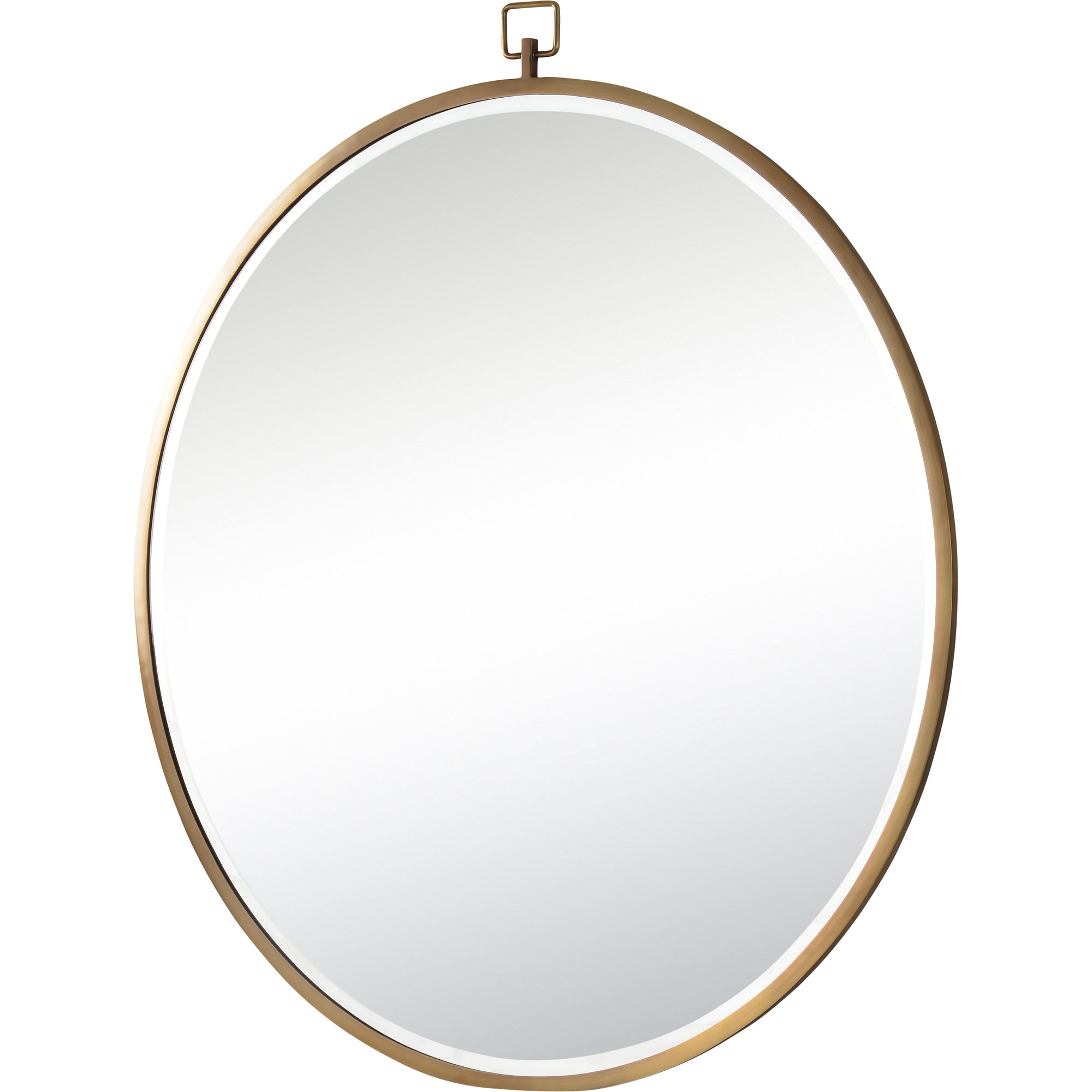 Azam 39"  Iron - Bronze Plated Mirror