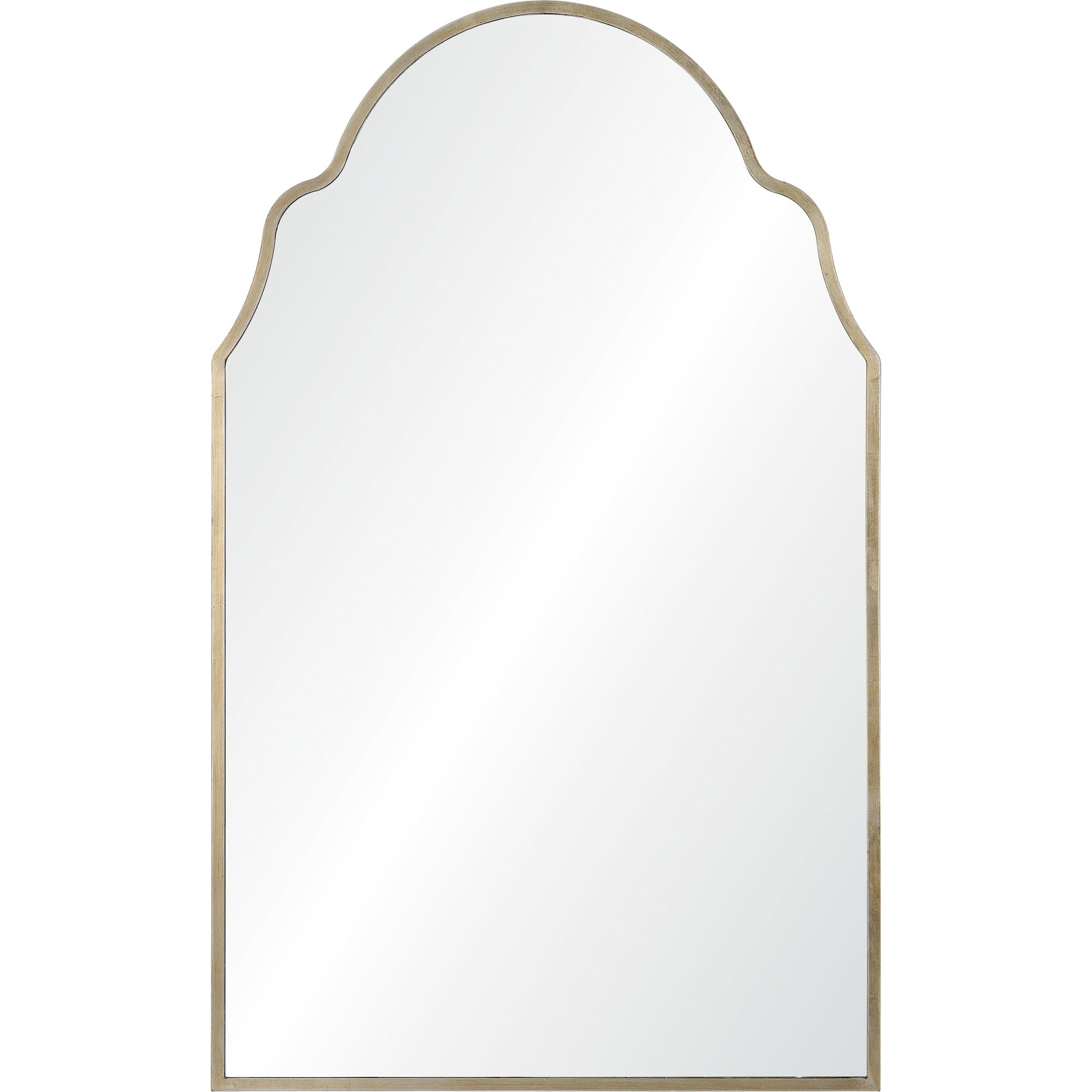 Natasha 26" Iron - Antique Silver Mirror