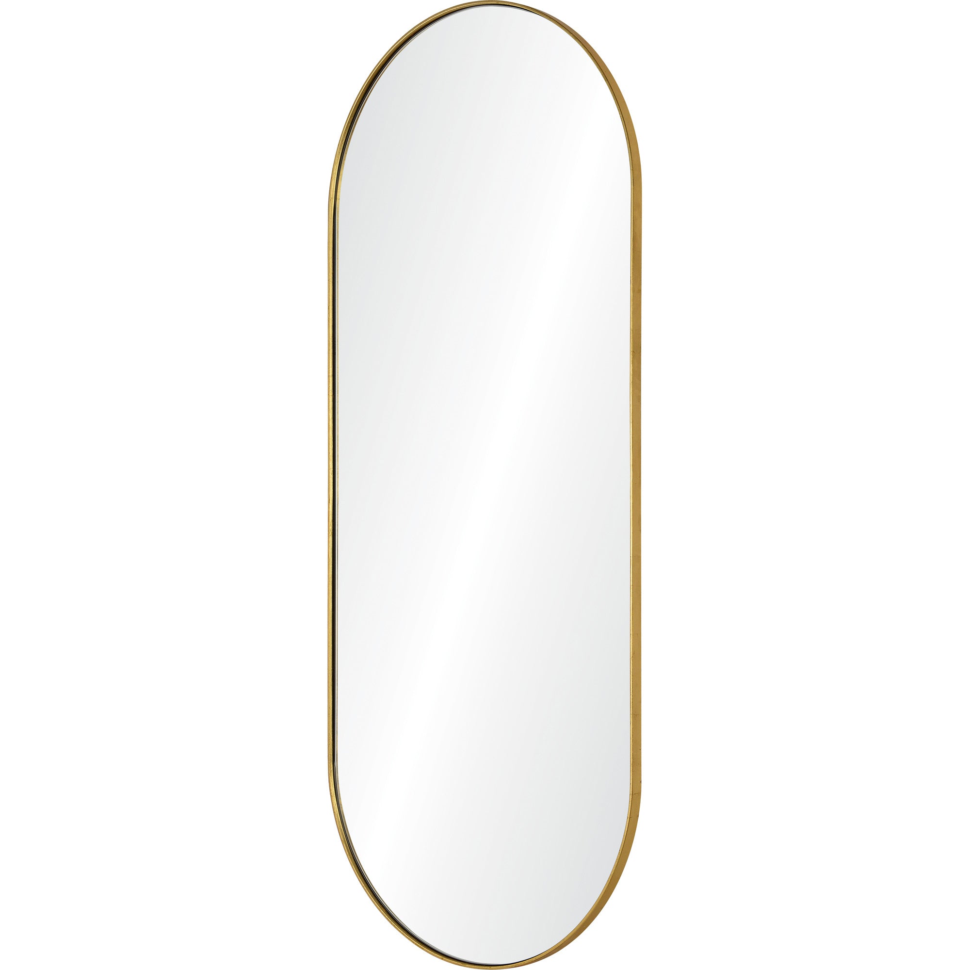 Marius 24" Iron - Gold Leaf Mirror